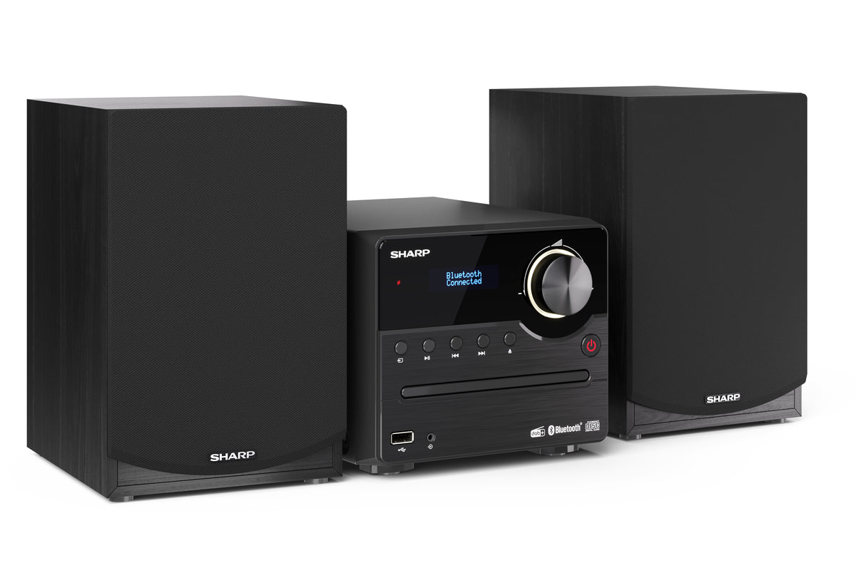 Sharp XL-B517D Microcadena de música para uso doméstico 45 W Negro (2)