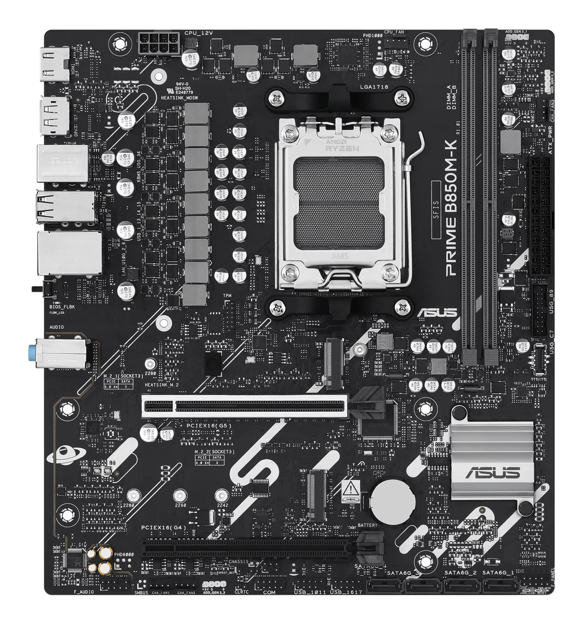 ASUS PRIME B850M-K AMD B850 Zócalo AM5 micro ATX (3)