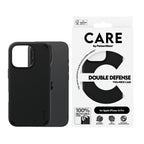 PanzerGlass CARE™ by ® Double Defense Case Black iPhone 16 Pro funda