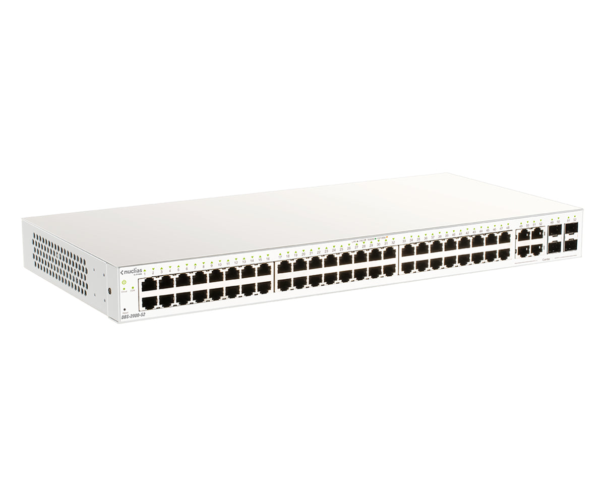 D-Link DBS-2000-52 switch Gestionado L2 Gigabit Ethernet (10/100/1000) Gris