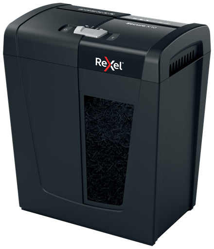 Rexel Secure X10 triturador de papel Corte cruzado 70 dB Negro (4)
