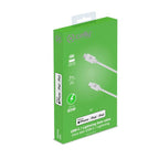 Celly USBLIGHTC2MWH cable de conector Lightning 2 m Blanco (5)