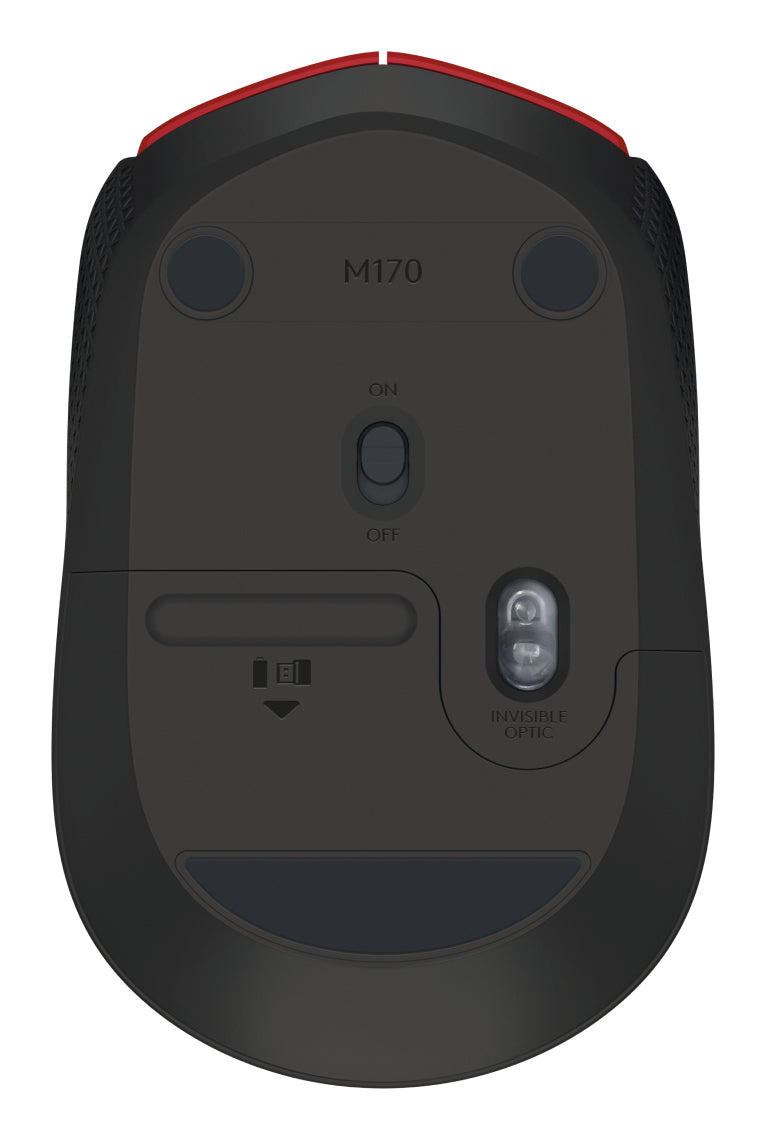 Logitech M170 ratón Oficina Ambidextro RF inalámbrico Óptico 1000 DPI (3)