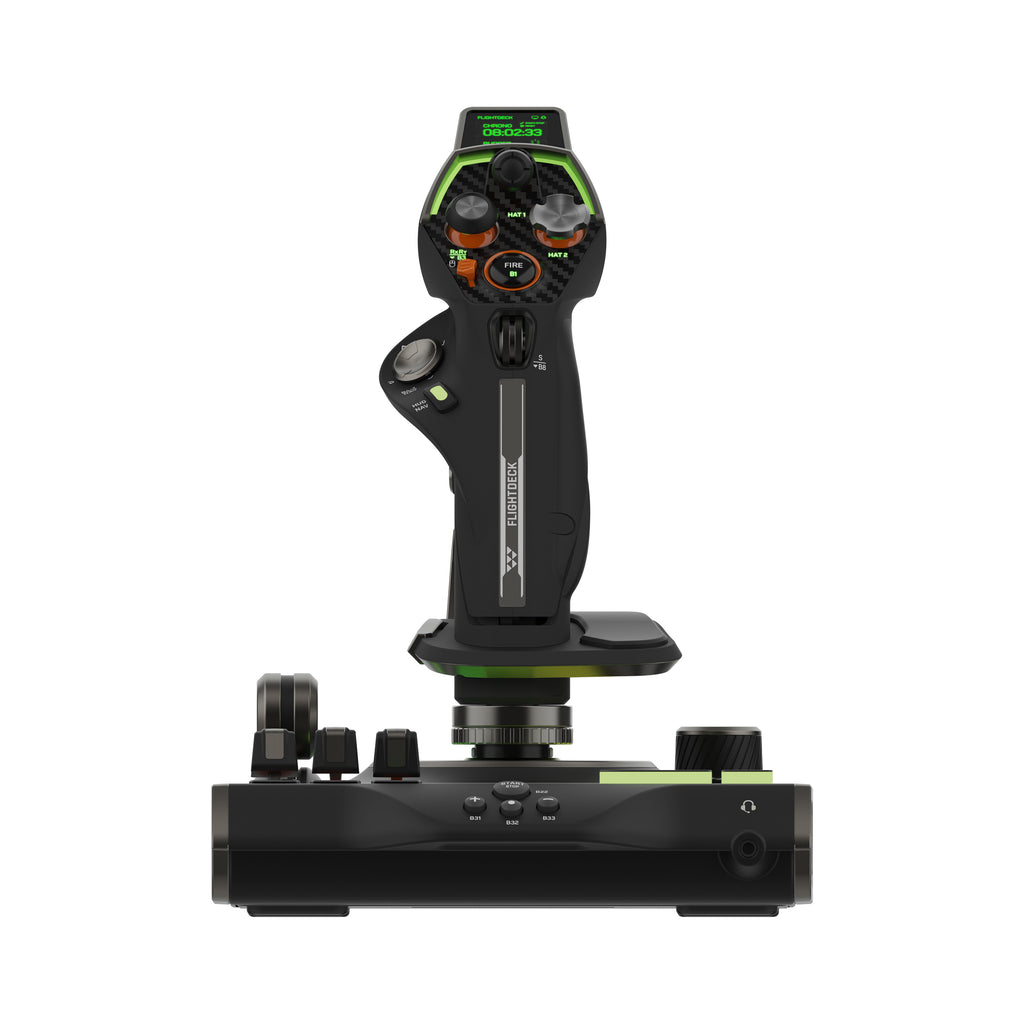 Turtle Beach VelocityOne Negro USB Palanca de vuelo Analógico/Digital PC