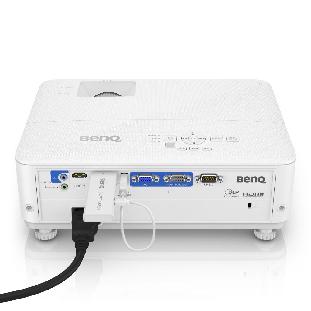 BenQ MU613 Proyector de alcance estándar 4000 lúmenes ANSI DLP WUXGA (1920x1200) Blanco (7)