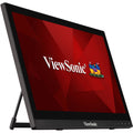 Viewsonic TD1630-3 pantalla para PC 39,6 cm (15.6") 1366 x 768 Pixeles HD LCD Pantalla táctil Multi-usuario Negro (3)