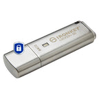 Kingston IronKey Locker+ 50 - Unidad flash USB - cifrado - 64GB - USB3.2 Gen 1