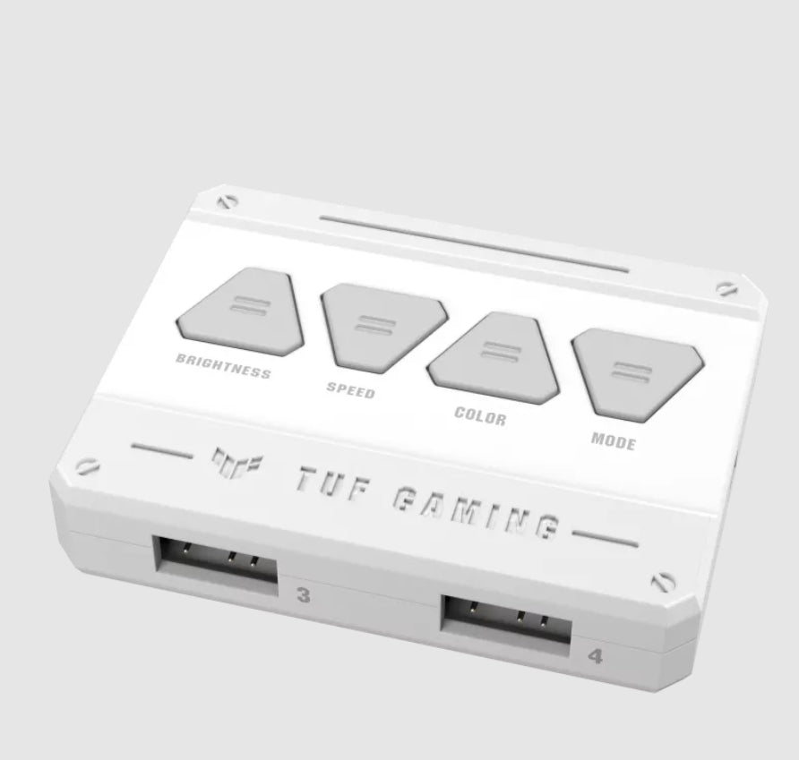 ASUS TUF GAMING TF120 ARGB WHITE EDITION 3IN1 Carcasa del ordenador Refrigerador de aire 12 cm Blanco 3 pieza(s) (3)
