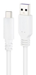 Nanocable 10.01.2101-W cable USB USB 2.0 USB C USB A 0,48 Gbit/s (4)