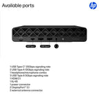 HP ProDesk 4 Mini G1i Intel Core Ultra 5 235T 16 GB DDR5-SDRAM 256 GB SSD Windows 11 Pro Mini PC AI PC Black (4)