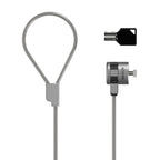 AISENS ASLK-D40K02-SL cable antirrobo Plata 1,5 m (3)
