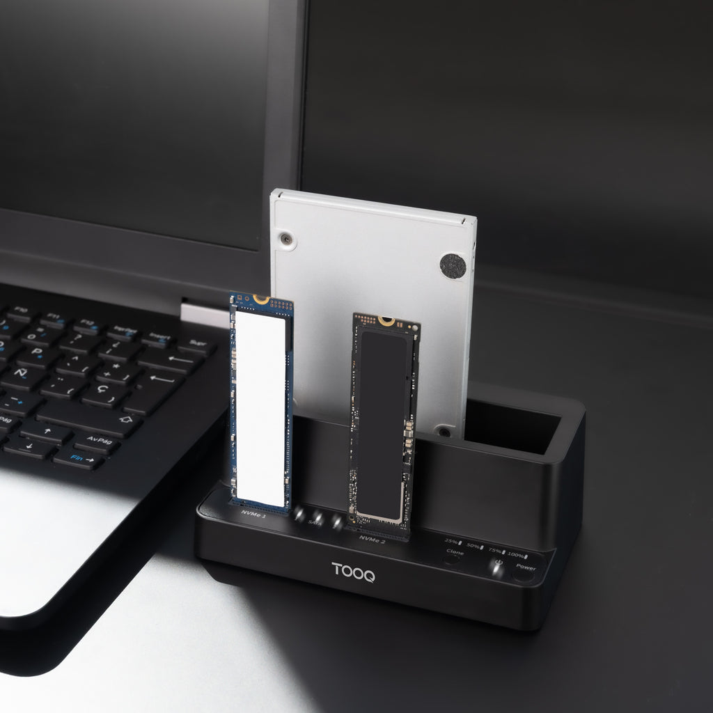 TooQ TQDS-502B base de conexión para disco duro USB 3.2 Gen 1 (3.1 Gen 1) Type-C (5)