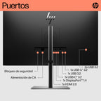 HP E32k G5 4K USB-C Monitor pantalla para PC 80 cm (31.5") 3840 x 2160 Pixeles 4K Ultra HD LCD Negro (4)