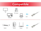 Equip 605500 cable de red Gris 1 m Cat6 S/FTP (S-STP) Alrededor (3)