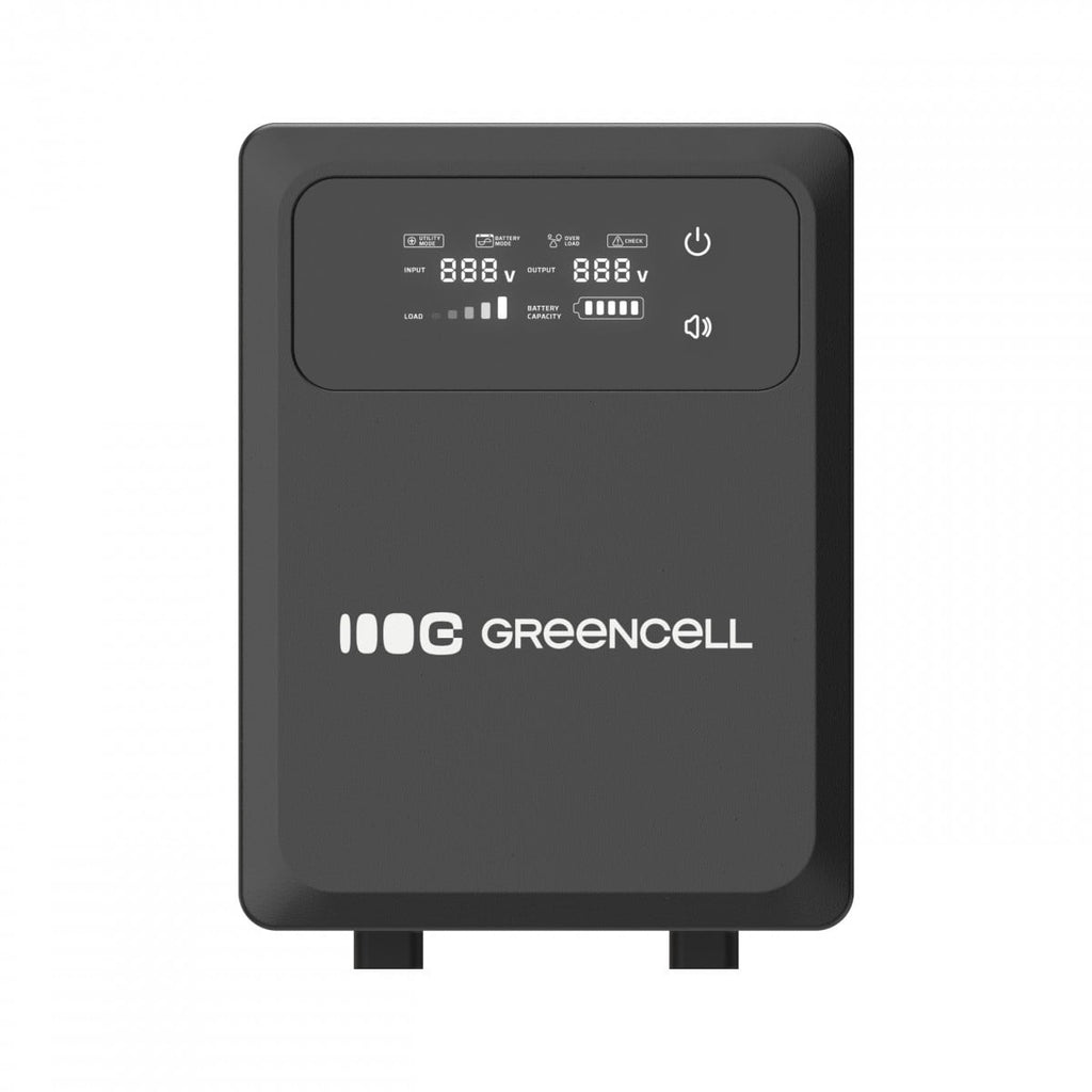 Green Cell UPSLPPC1200 Onduleur AVR UPS 2000VA 1200W PowerCore 24 VDC avec écran LCD (3)