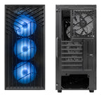 CoolBox PC Gaming GA300 Grid Line Torre Negro (3)