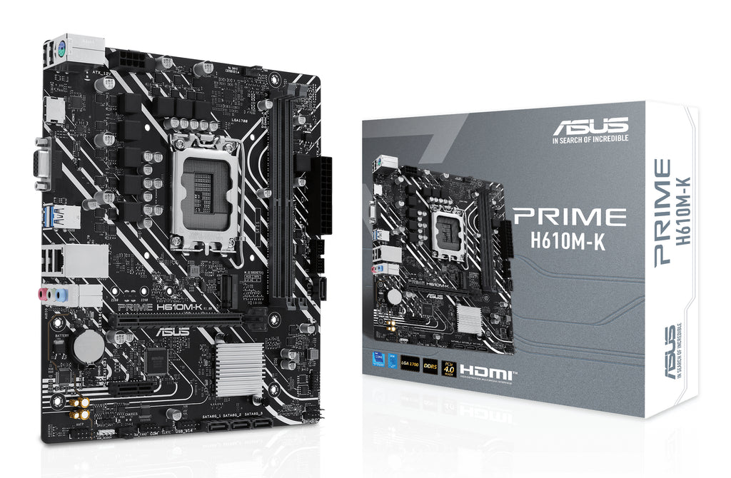 ASUS Prime H610M-K Intel H610 LGA 1700 micro ATX (2)