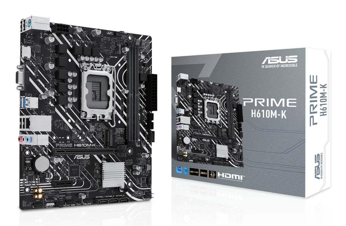 ASUS Prime H610M-K Intel H610 LGA 1700 micro ATX (2)