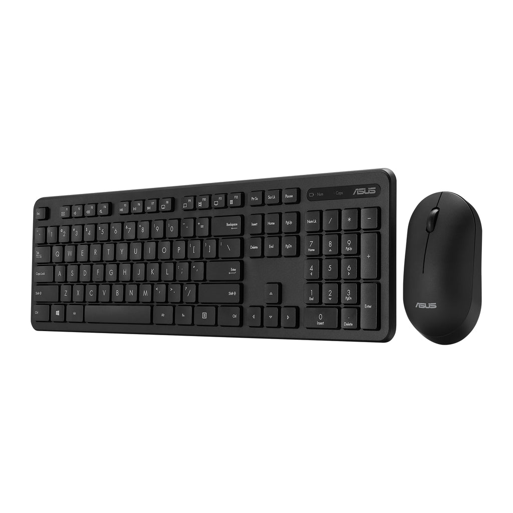 ASUS CW100 teclado Ratón incluido Universal RF inalámbrica + USB Negro (5)