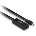 Lindy 43364 cable USB USB 3.2 Gen 2 (3.1 Gen 2) 5 m USB C 10 Gbit/s Negro (4)