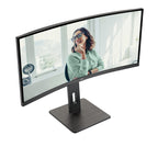 AOC CU34P3CV pantalla para PC 86,4 cm (34") 3440 x 1440 Pixeles UltraWide Quad HD LED Negro (5)