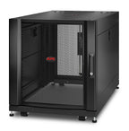 APC NetShelter SX 12U Rack o bastidor independiente Negro
