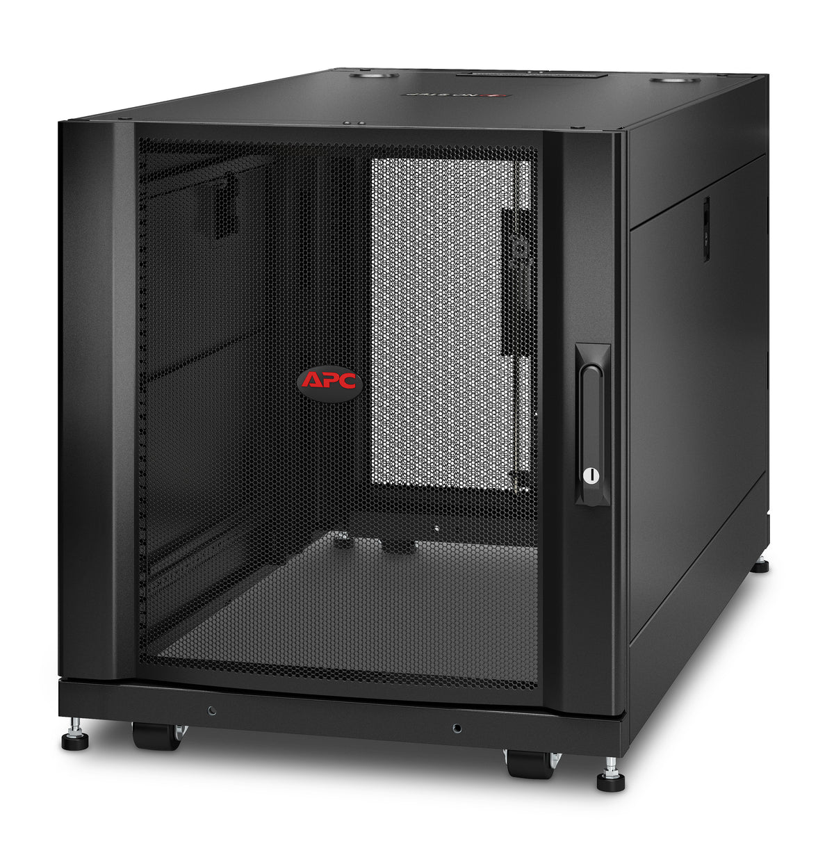 APC NetShelter SX 12U Rack o bastidor independiente Negro