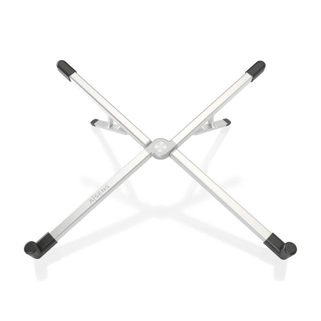 AISENS LPS4M-461 soporte para ordenador portátil Soporte para ordenador portátil y tableta Plata 38,1 cm (15") (3)