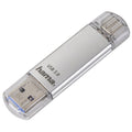 Hama C-Laeta unidad flash USB 64 GB USB Type-A / USB Type-C 3.2 Gen 1 (3.1 Gen 1) Plata