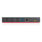 Lenovo ThinkPad Hybrid USB-C with USB-A Dock Alámbrico USB 3.2 Gen 2 (3.1 Gen 2) Type-C Negro (4)