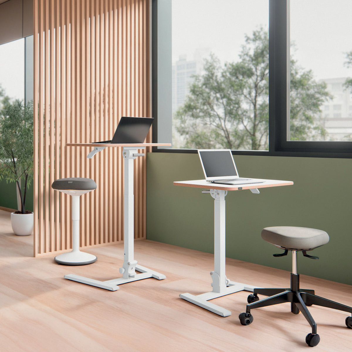 Leitz 65880001 escritorio de pie Blanco (6)