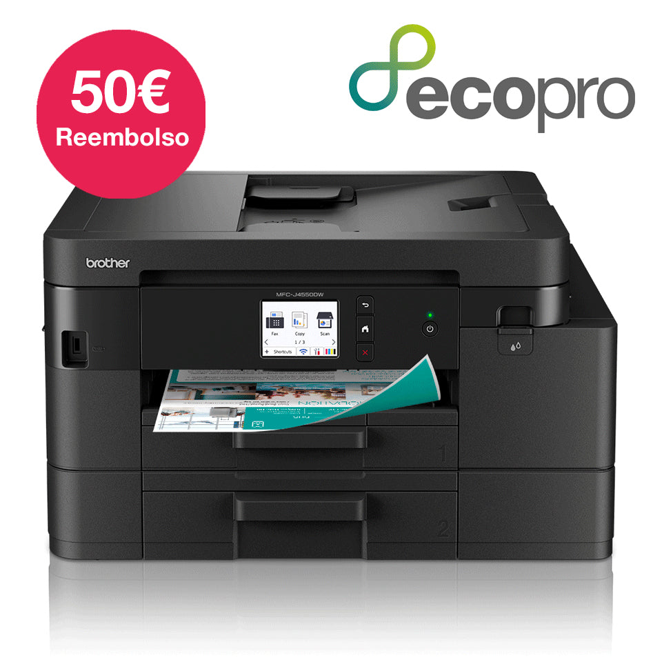 Brother MFC-J4550DW impresora multifunción Inyección de tinta A4 1200 x 4800 DPI Wifi (3)