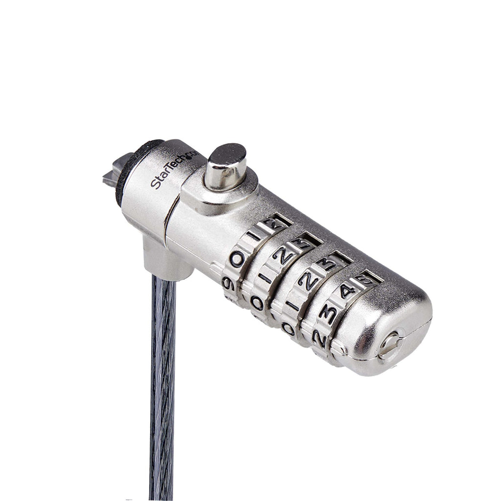 StarTech.com SSTDC4D-LAPTOP-LOCK cable antirrobo Negro, Plata 2 m (3)