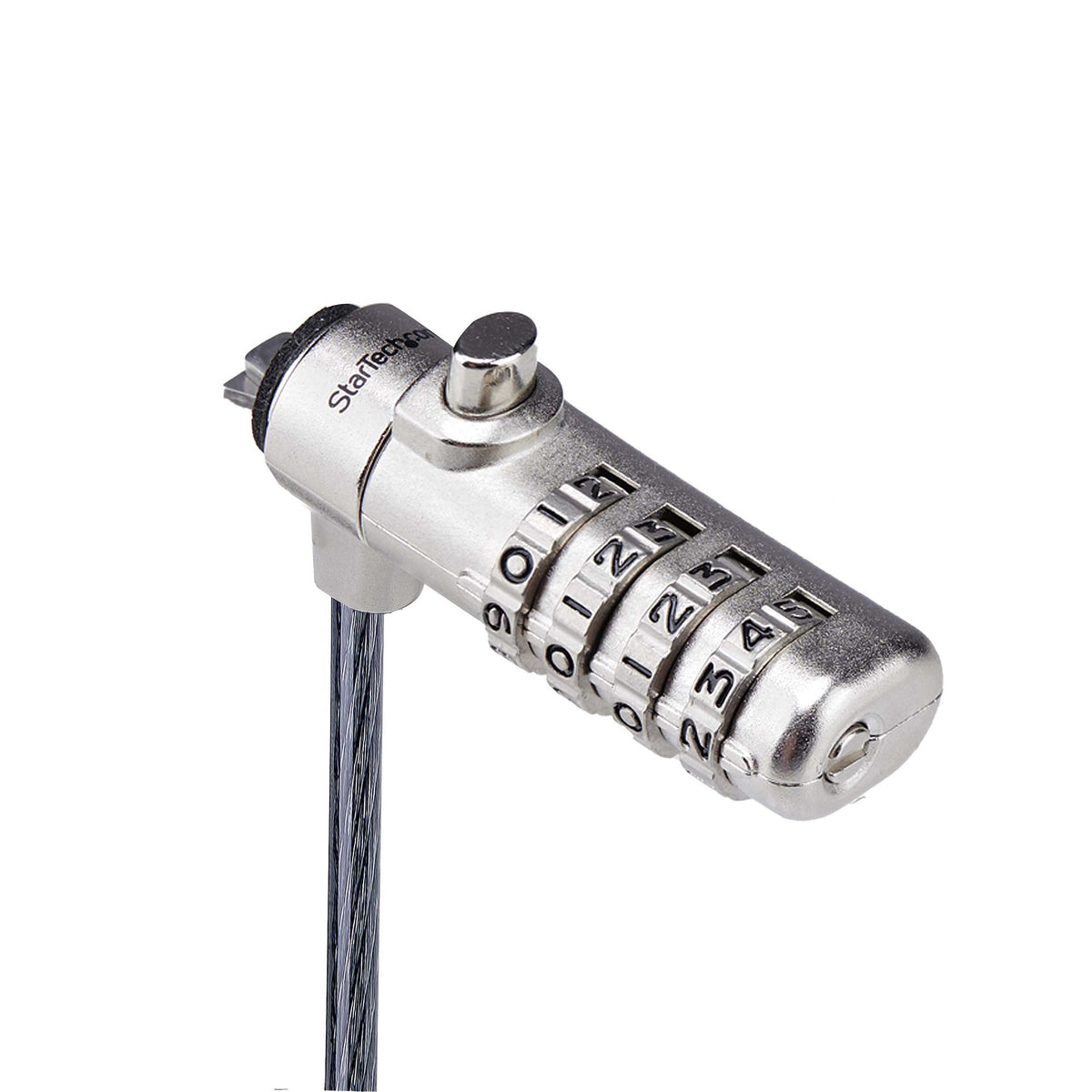 StarTech.com SSTDC4D-LAPTOP-LOCK cable antirrobo Negro, Plata 2 m (3)