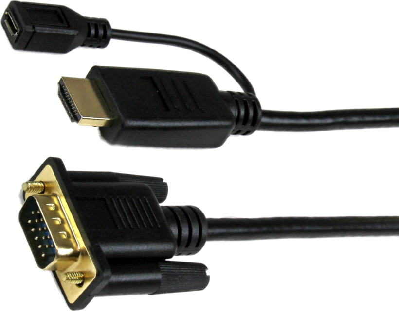 Startech HD2VGAMM6 - Adaptador 1920x1200 1080p, Cable adaptador, HDMI (7)