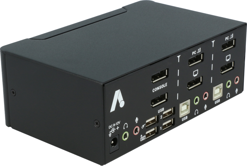 Switch KVM ARTICONA DP DualHead 2 puert. (4)