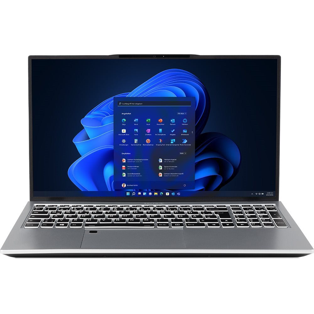TERRA MOBILE 1551R Intel® Core™ i5 i5-1334U Portátil 39,6 cm (15.6") Full HD 16 GB DDR5-SDRAM 500 GB SSD Wi-Fi 6 (802.11ax) Windows 11 Pro Plata Inglés del Reino Unido