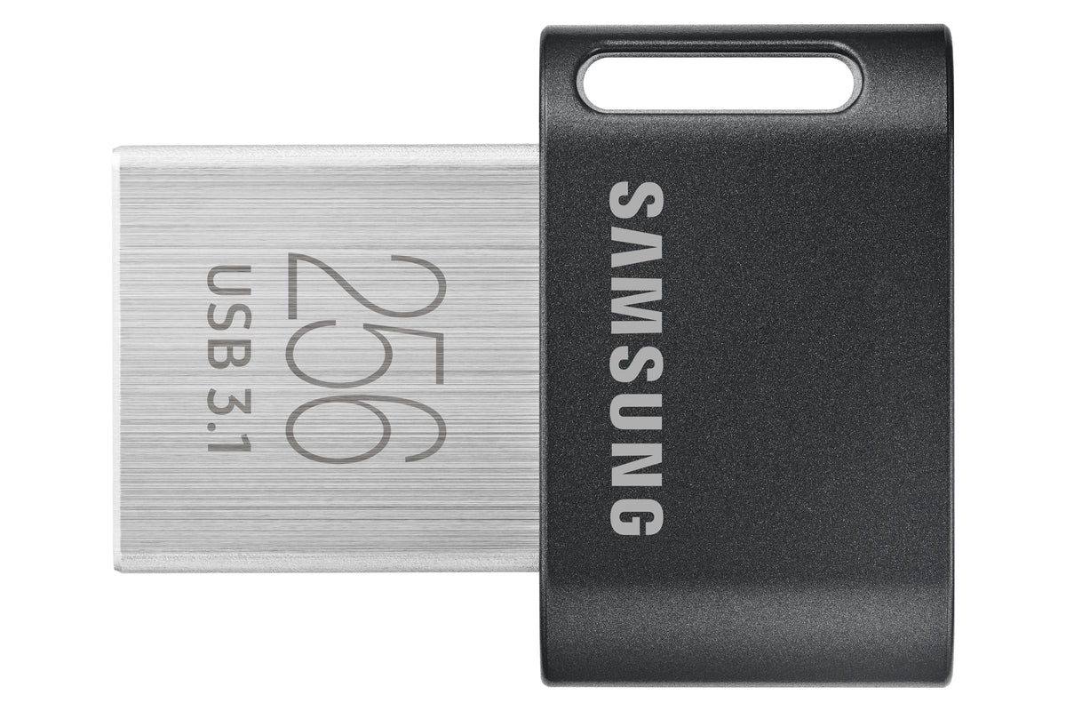 Samsung MUF-256AB unidad flash USB 256 GB USB tipo A 3.2 Gen 1 (3.1 Gen 1) Gris, Plata