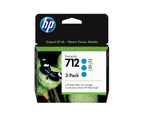 HP 712 3-pack 29-ml Cyan DesignJet Ink Cartridge cabeza de impresora Inyección de tinta térmica (2)