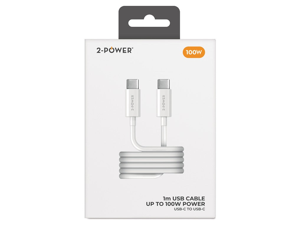 2-Power 2PUC1M05W cargador de dispositivo móvil Blanco (2)