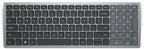 DELL KB740 teclado Oficina RF Wireless + Bluetooth Checa, Eslovaco Gris, Negro (2)