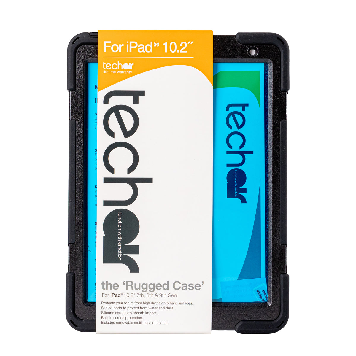 Techair TAXIPF069V2-S 10.9" Folio Tablet Case Black