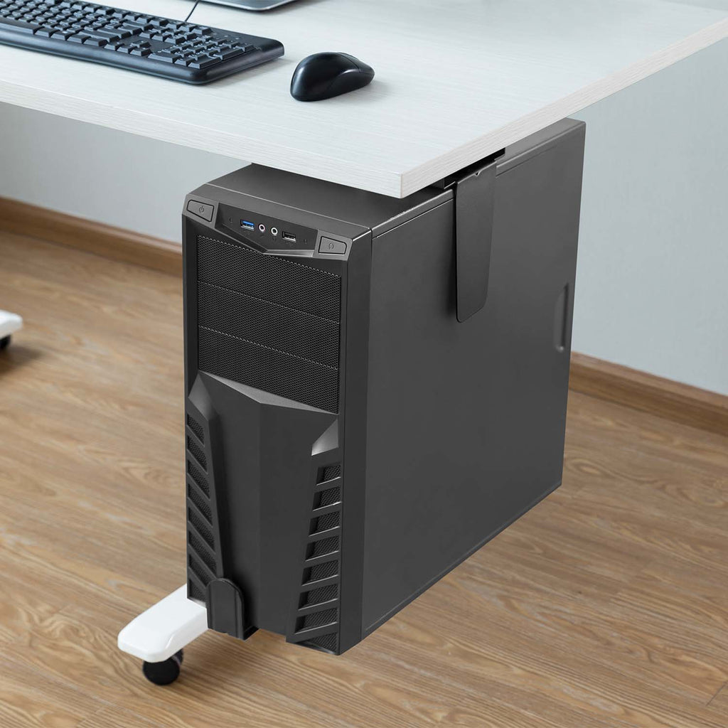AISENS MPC04-203 soporte de CPU Under desk / Wall-mounted CPU holder Negro (5)