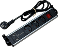 Regleta 3 ranuras + 3x USB A/C 1,4m (2)