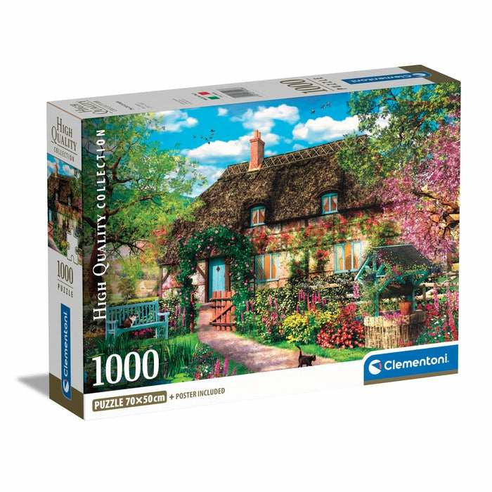 Clementoni High Quality Collection The Old Cottage Puzzle rompecabezas 1000 pieza(s) Arte