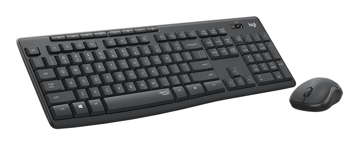 Logitech 920-009796 teclado Ratón incluido Oficina RF inalámbrico QWERTZ Suizo Grafito (3)