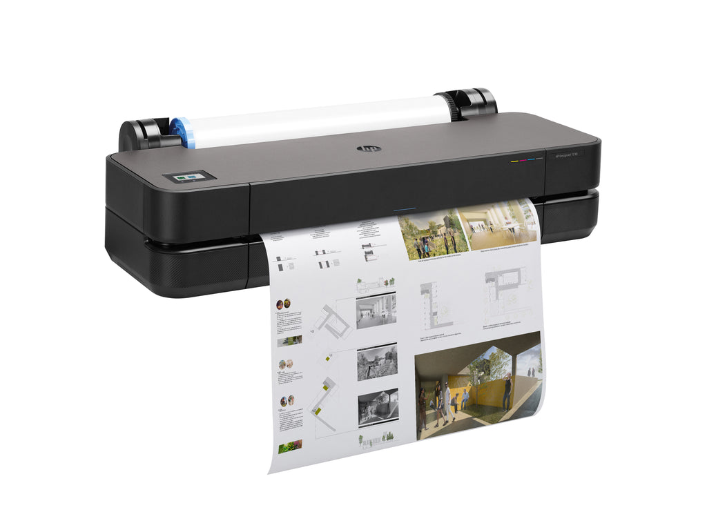 HP Designjet T230 24-in Printer impresora de gran formato Wifi Inyección de tinta térmica Color 2400 x 1200 DPI 610 x 1897 mm Ethernet (4)