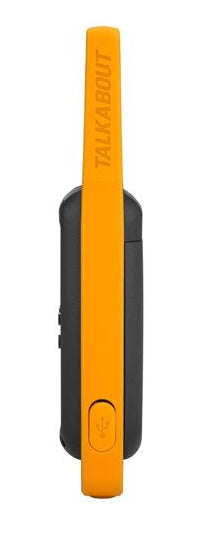 Motorola T82 two-way radios 16 canales 446 - 446.2 MHz Negro, Naranja (7)
