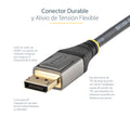 StarTech.com DP14VMM4M cable DisplayPort Gris, Negro (8)