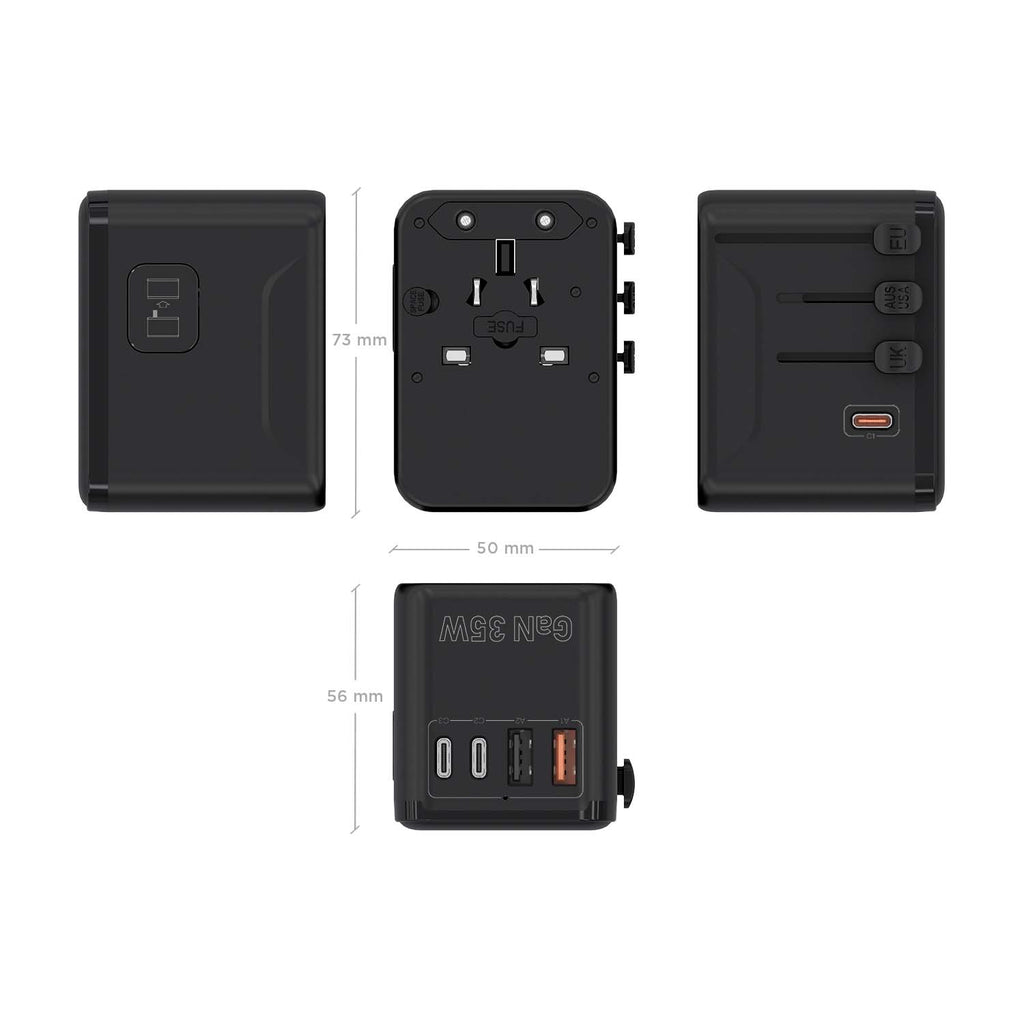 AISENS ASPS-2A3C09-BK cargador de dispositivo móvil Corriente alterna Carga rápida Interior (6)